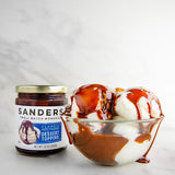 Sanders Classic Hot Fudge Topping 10oz Jar (3-Pack) - Premium Ice Cream Topping, Gluten-Free Chocolate Sauce - Perfect for Cakes, Ice Cream & More