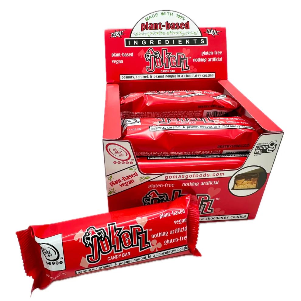 GoMax Jokerz Candy Bar, 2.1 oz.