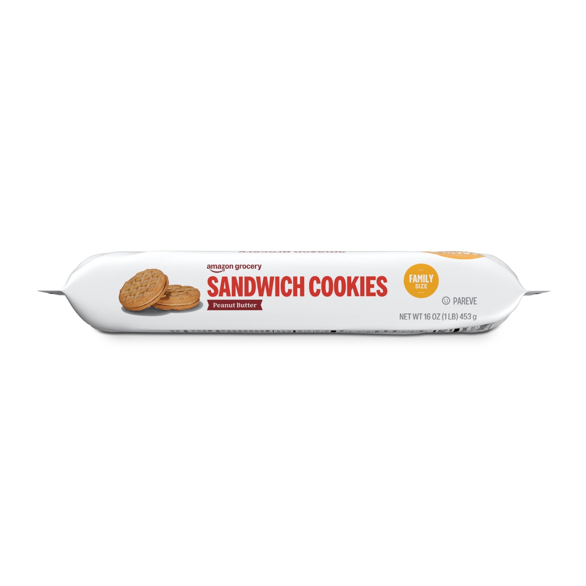 Amazon Grocery, Peanut Butter Sandwich Cookies, 1 Lb