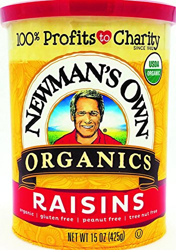NEWMANS OWN Organic Raisins ORG CAN, 15 OZ, 3 Pack