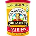 NEWMANS OWN Organic Raisins ORG CAN, 15 OZ, 3 Pack