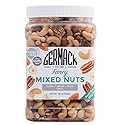 Germack® - Fancy Deluxe Mixed Nuts - Almonds, Cashews, Pecans and Filberts (Hazelnuts) - Roasted and Salted (36oz Jar)