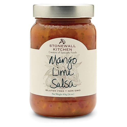 Stonewall Kitchen Mango Lime Salsa, 16 Ounces