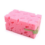 uxcell 5pcs Multicolor Rectangle Honeycomb Style Vehicle Car Cleaning Washing Sponge