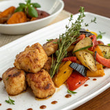 Just Bare® Chicken Lightly Breaded Breast Bites| Fully Cooked | 16 G Protein Frozen | 1.50 LB, 24 Ounce