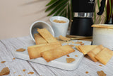 The Panza Sugar Plain Gourmet Cookie Snack Thin & Crispy | Organic, Non-GMO, 100% Natural Ingredients | Mini Pouch 0.7 oz