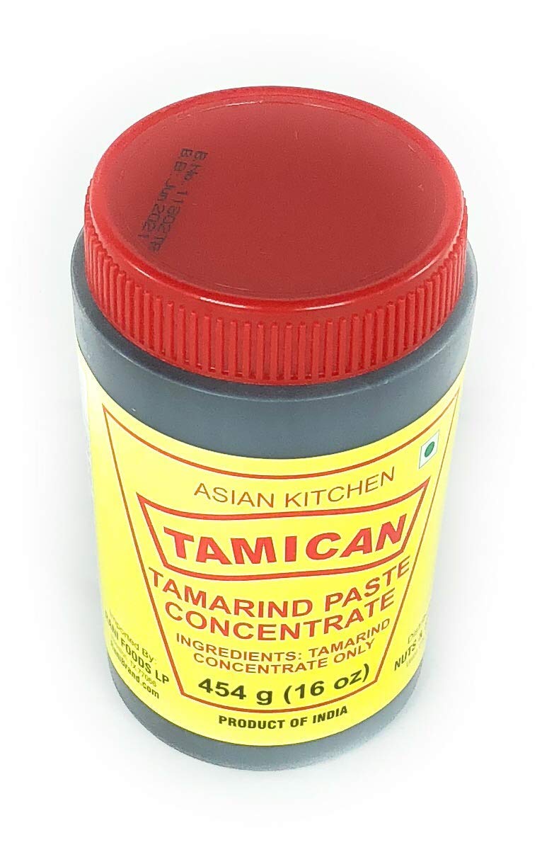 Asian Kitchen Tamarind Concentrate 16oz (454g) 1lb ~ Gluten Free, No added sugar | All Natural | Vegan | NON-GMO | No Colors | Indian Origin