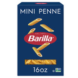 Barilla Mini Penne Pasta, 16 oz. Box - Non-GMO, Made with Durum Wheat Semolina - Kosher Certified