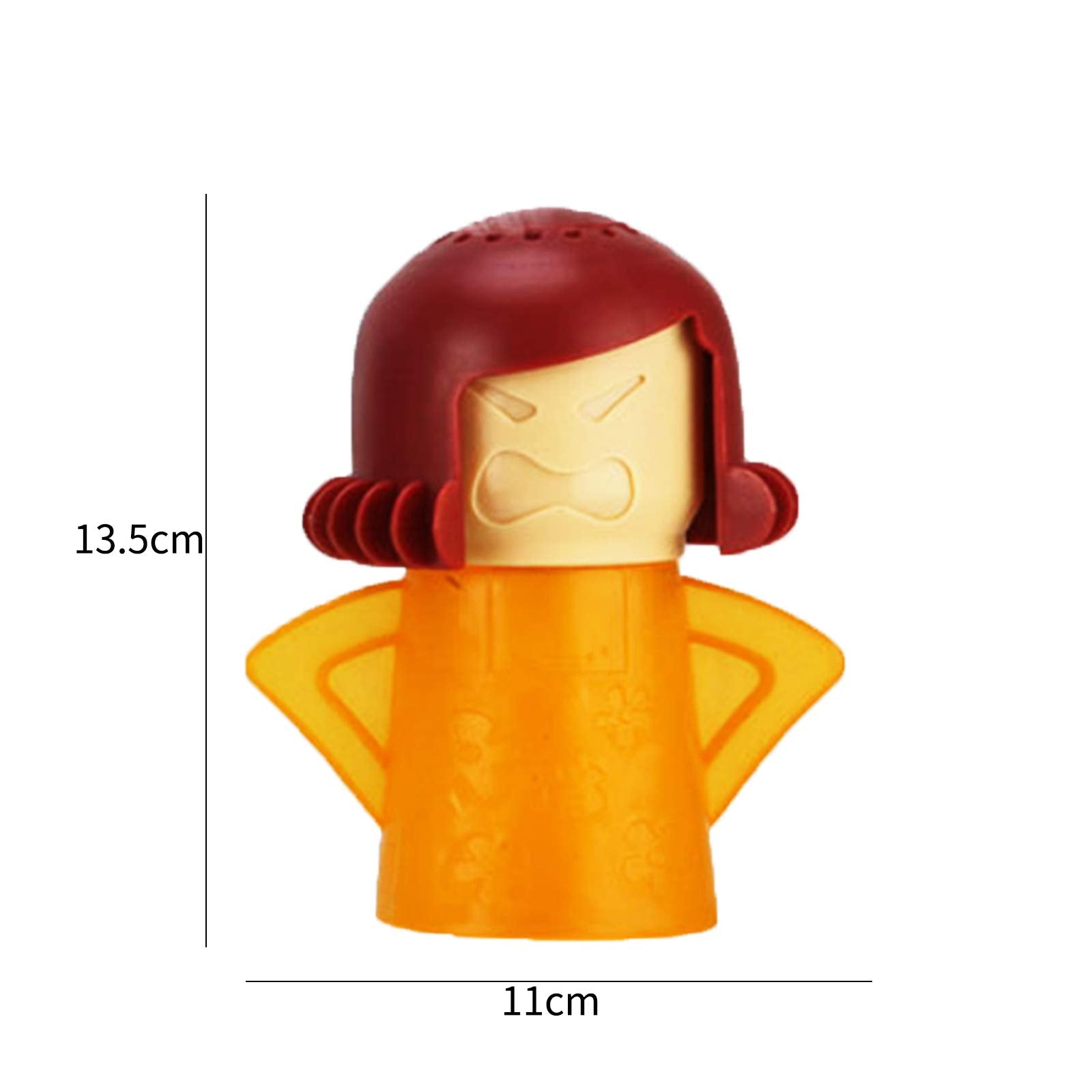 UgyDuky 4 Pack Angry Mom Microwave Cleaner Microwave Oven Steam Cleaner Doll Use Water and Vinegar High Temperature Cleaning Kitchen Cleaning Tool