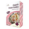 Apexy Organic Shirataki Konjac Noodle 8 Pouches Total 42.24oz. Low Calorie, Low-Carb Gluten Free, Vegan, Keto and Paleo-Friendly. (Angel Hair Shapes)