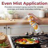 Coconut Oil Non-Stick Cooking Spray with MCT Oil, 3-Pack, No Propellants, Baking, Sautéing, Grilling & Seasoning, Quality Crafted in USA, Net Wt 5oz