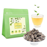 LWXLJMJZC?100g/3.53oz Jasmine Dragon Pearls Loose Leaf Green Tea with Pleasant Jamsine Aroma-Jasmine Tea Suitable For Both Hot And Cold