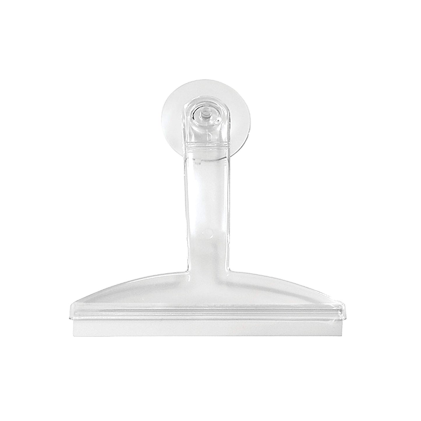 8" Clear Plastic Suction Squeegee Shower Window Cleaner