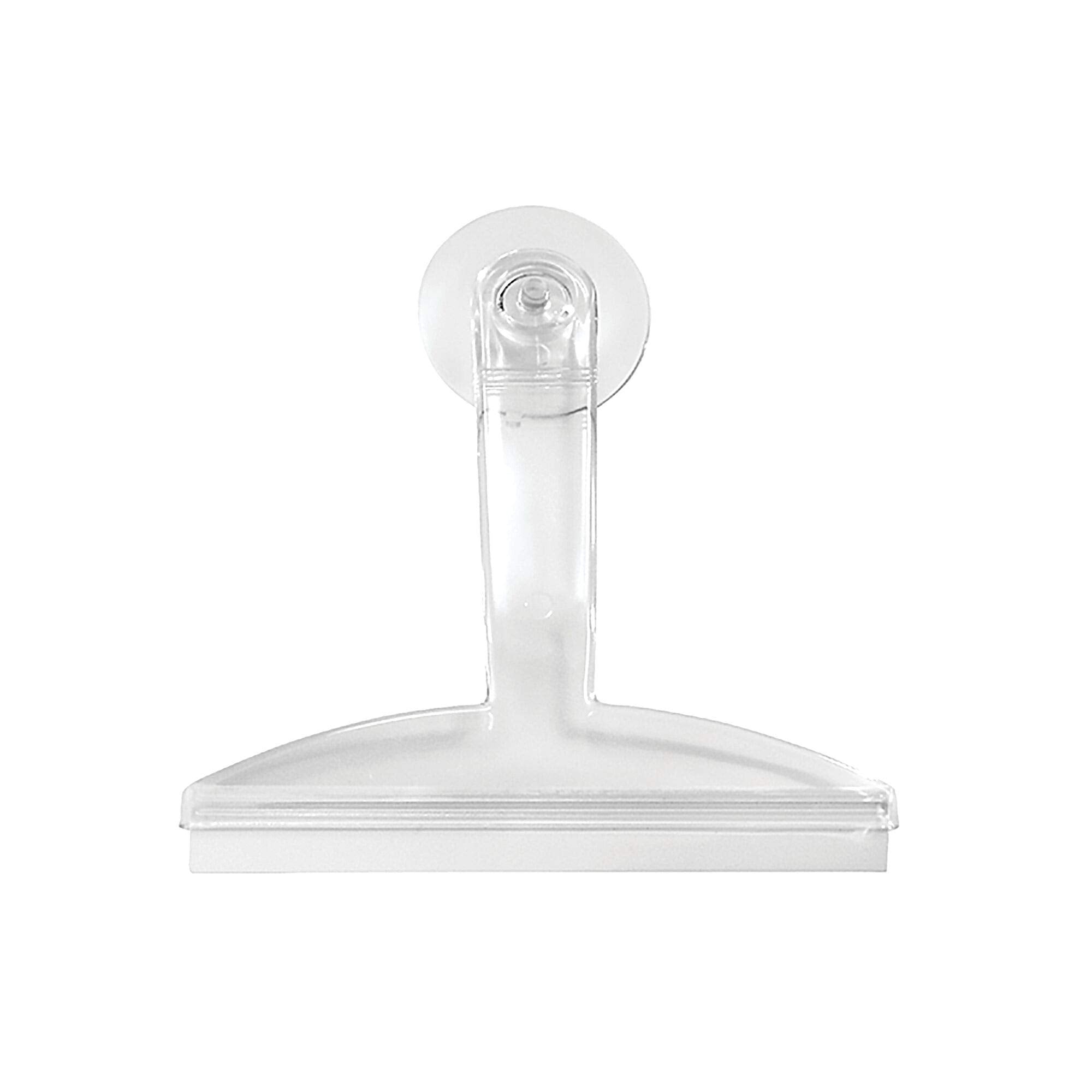 8" Clear Plastic Suction Squeegee Shower Window Cleaner