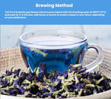 8oz Butterfly Pea Flowers,Non-GMO,Natural Butterfly Pea Tea,Premium Dried Butterfly Pea Flower for Blue & Purple Drinks and Food Coloring