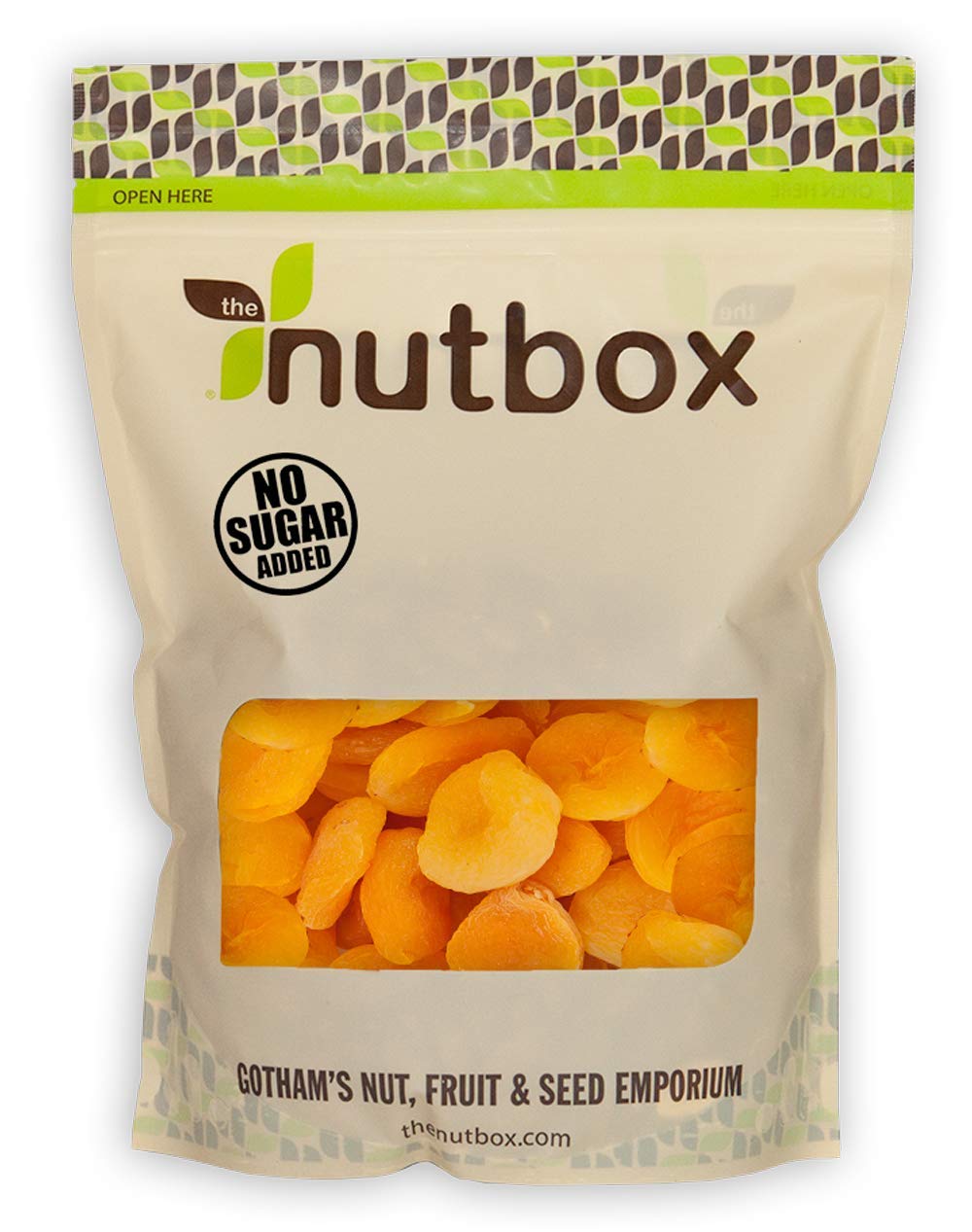 Nutbox | Dried Apricots Turkish | 2 pounds (32 ounces), No Added Sugar, Naturally Sweet, Gluten Free, Good Source of Vitamin E and Potassium Packed