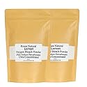 Pure Oxygen Bleach Powder, 32 oz. Ultra Concentrated Bleach Alternative, Pure Sodium Percarbonate, Chlorine Free, Pure Essential Oil, Color Safe