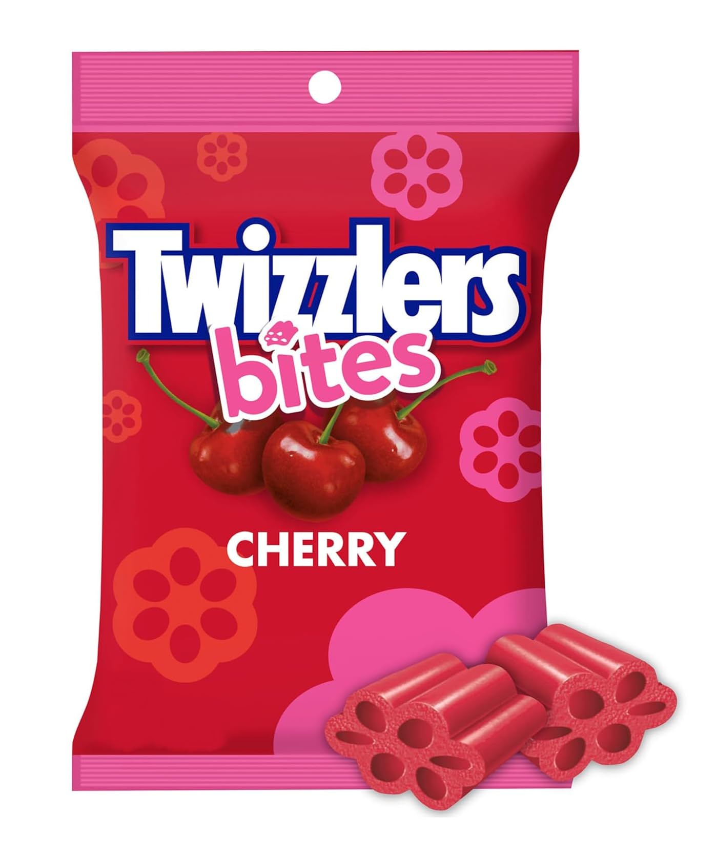 Twizzlers Cherry Bites - Pack of 3 - Delicious Timeless Classic Treats - Perfect for Sharing or Snacking on the go - Stock the Pantry Today