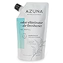 Azuna Air Freshener and Odor Eliminator for Strong Odor Gel 12oz Refill Pouch with Tea Tree Oil | Plant-Based & Long Lasting | Pet, Smoke, Home