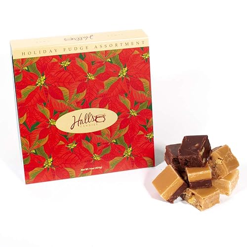 Assorted Fudge "Merry Christmas" Gift Box, 16 oz.