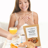 Mother Snacks Gourmet Trail Mix - Premium Spicy Snacks Joke Mom Gifts Mom Life Novelty Gifts Stocking Stuffers for Moms Mother’s Day Basket Ideas
