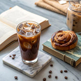 Javvy Cold Brew Coffee Concentrate Instant Coffee, Smooth Arabica Iced Coffee & Espresso Concentrate, 35 Servings, Decaf, 1 Pack