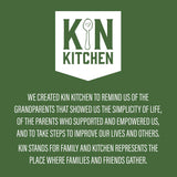 Kin Kitchen non-GMO Granola & Organic Quinoa Crisps, in a Glass Jar Recyclable and Resusable. Made with Real Fruit. No Aritificial Colors, Flavors, or