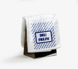 Deli Flip Top Sandwich Meat Bags, Saddle Pack, 10" x 8" (case of 2,000)