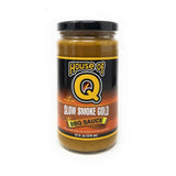 House of Q Slow Smoke Gold BBQ Sauce - Award-Winning Mustard-Based Barbecue Sauce with Tangy, Zesty, Bright and Mustard Flavor - Gluten Free, MSG