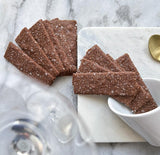 The Panza Chocolate Kosher Salt Gourmet Cookie Snack Thin & Crispy | Organic, Non-GMO, 100% Natural Ingredients | Mini Pouch 0.7 oz