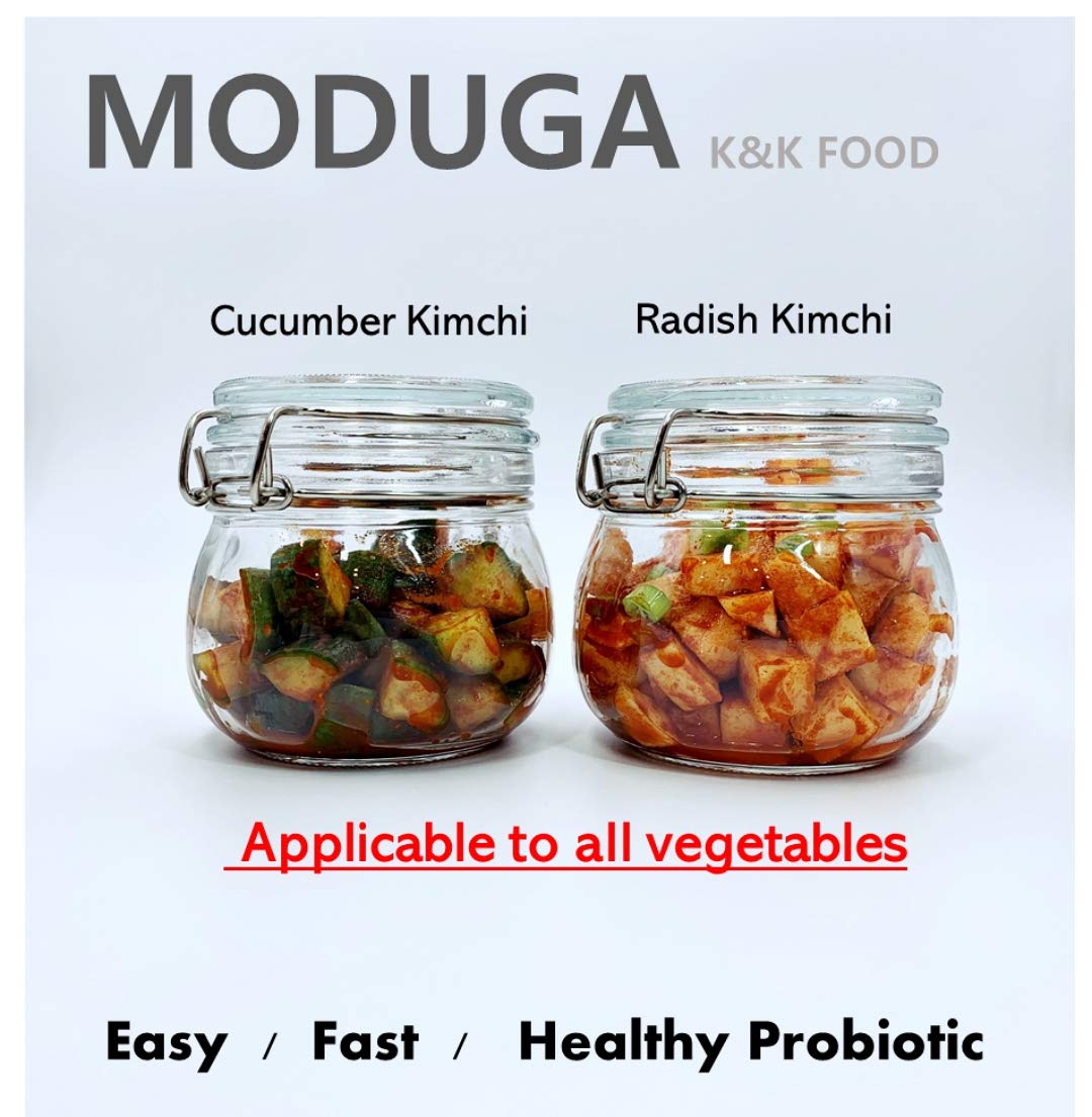 MODUGA's Gourmet Korean Kimchi Seasoning(#2 Hot & Spicy, 1.76Oz (pack of 2)), Kimchi Seasoning Mix Powder, Kimchi Sauce, Rich taste & Healthy