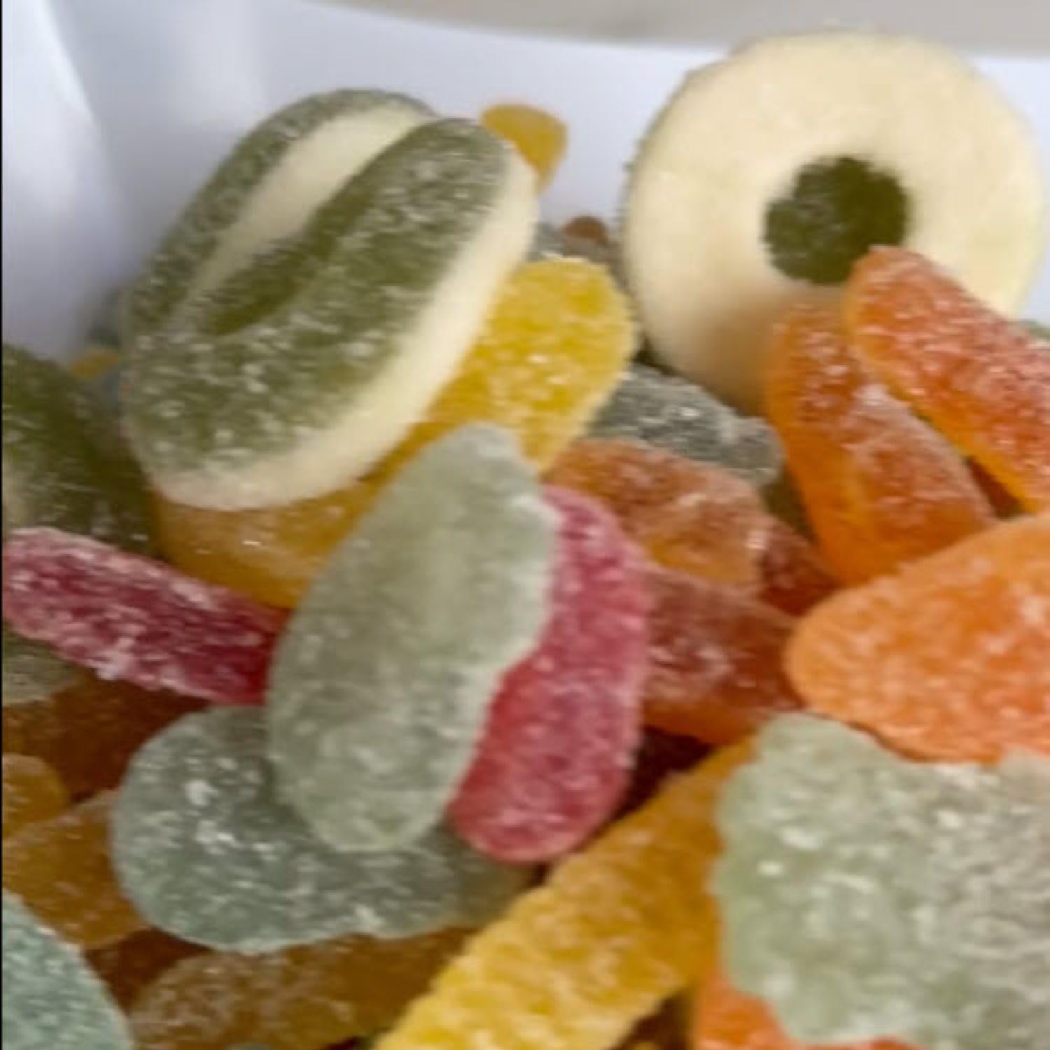 Zimply Foods Sweet and Sour Gummy Mix Candy Variety Pack, 3-Packs Each 8.8 Oz Salad Candy. Tiktok Candy Addictive Irresistible Mixed Ready to Eat