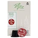 HiLine Coffee HiLine Espresso Coffee Pods, Salted Caramel Flavored Coffee, 20 Count Pack of 1 , Single Cup Espresso Capsules, Compatible