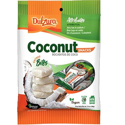 Dulzura Coconut Snack / Bocaditos de Coco 3.4 oz (x4)