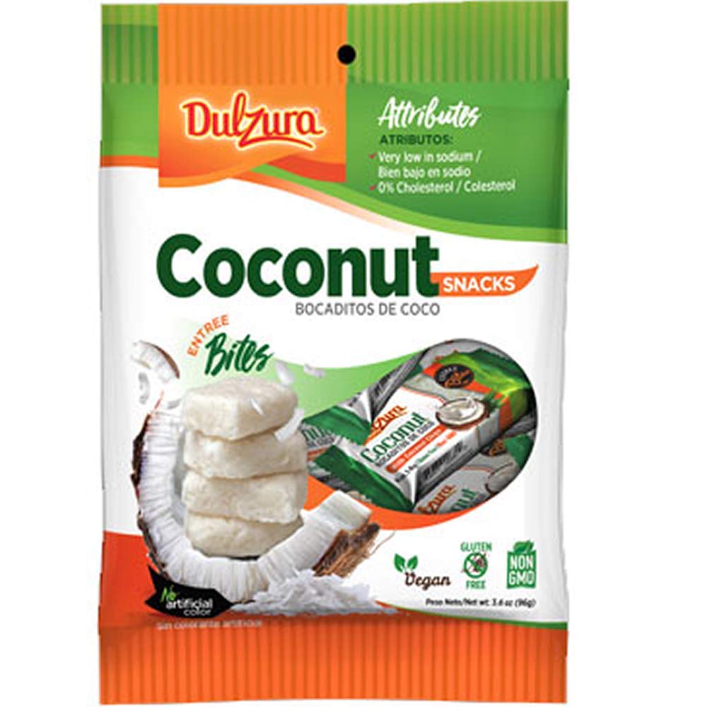 Dulzura Coconut Snack / Bocaditos de Coco 3.4 oz (x4)
