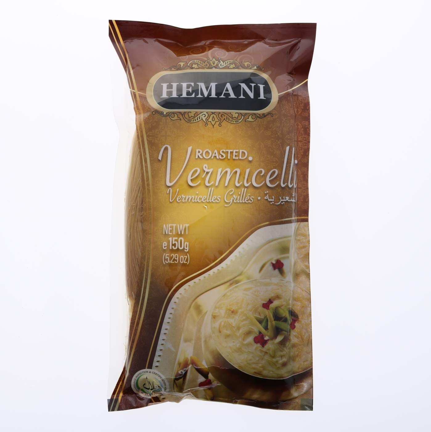 Hemani Vermicelli Roasted 150g - Fine Vermicelli for Desserts, Kheer & Upma | Premium Quality | Halal Certified | Since 1949