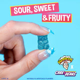 WARHEADS Care Bears - Sour Grumpy Bears - Blue Raspberry Flavor - 4.5 oz. Bags - 2 Pack
