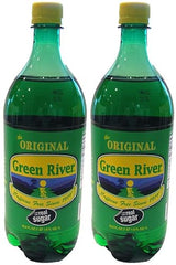 3 set of 2 Green River Soda Pop