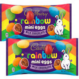 Easter Mini Rainbow Eggs (1 Pounds) 2 Bags of Chocolate Eggs Each 8 oz, Mini Eggs Perfect for Easter Celebrations, Treat Yourself to the Ultimate