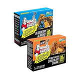 Dave's Killer Bread Blueberry Almond Butter Amped-Up Protein Bars 4 CT + Peanut Butter Chocolate Chunk Amped-Up Protein Bars 4 CT (1 of each) Variety