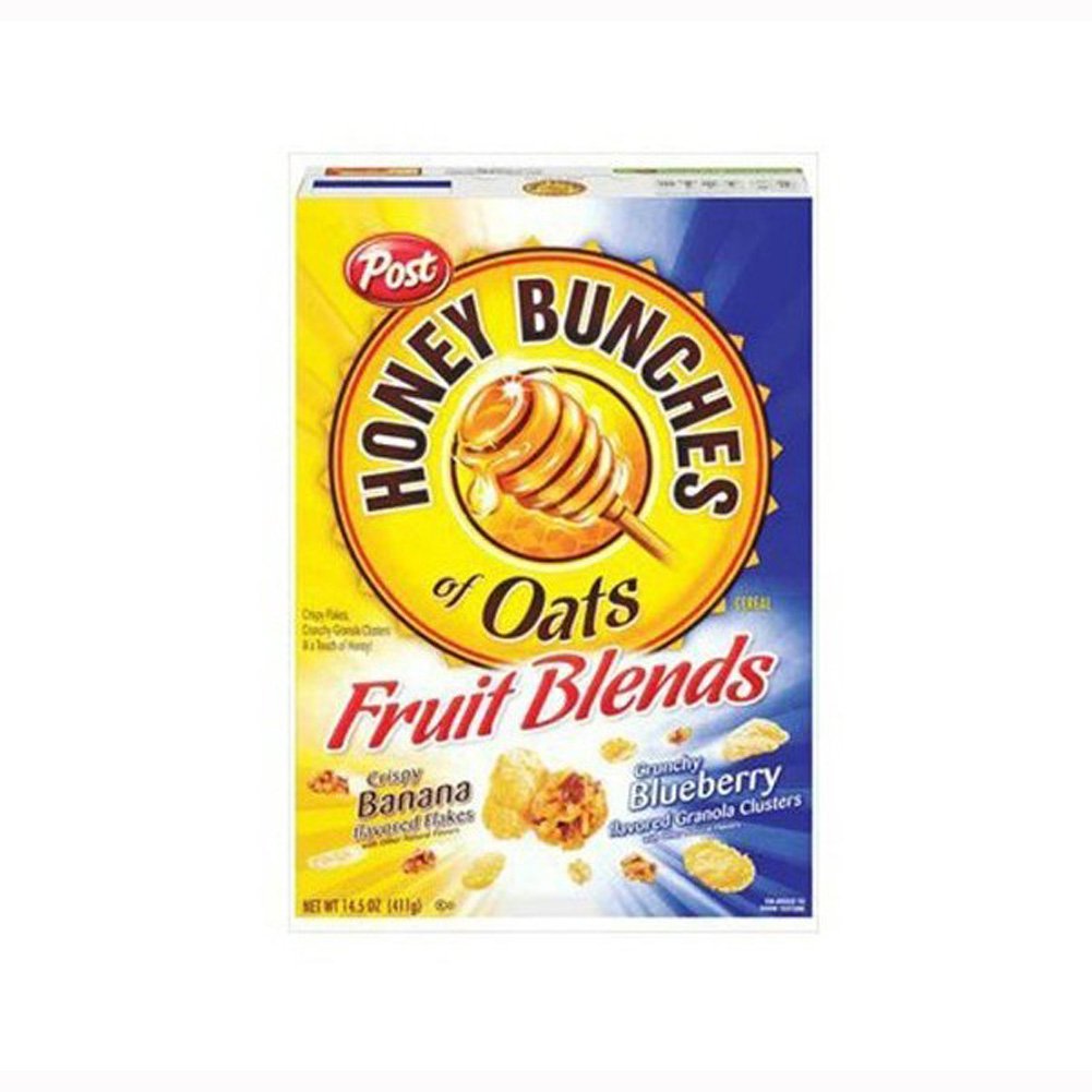 Honey Bunches of Oats, Banana Blueberry, 14.5-Ounce (Pack of 4)