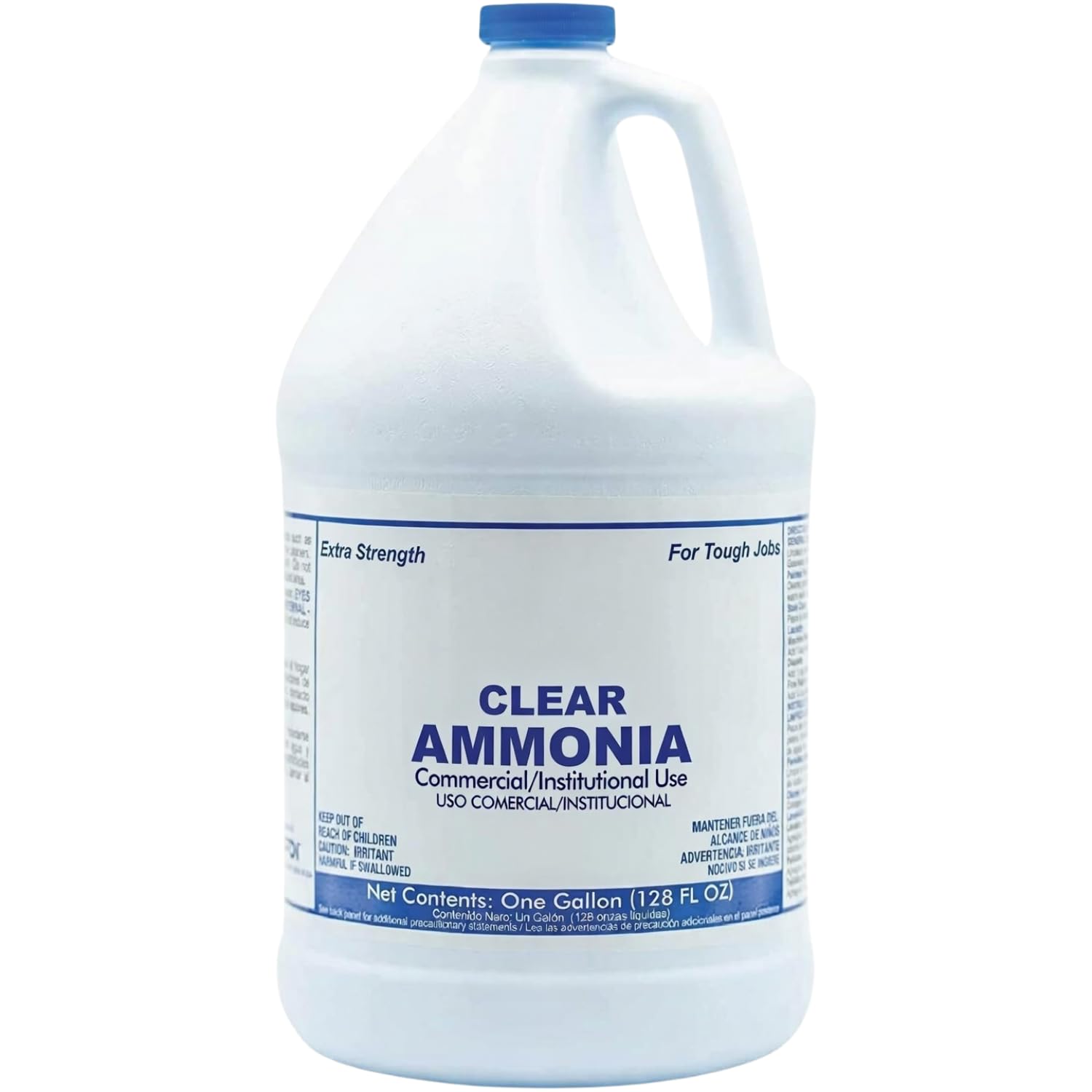 Hathoro (4 Gallons) Clear Ammonia Cleaner Liquid, Multi-Surface Cleaning Solution | Removes Grease, Hard Water Stains and Odors - Multipurpose Kitchen