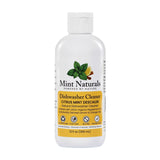 Natural Dishwasher Cleaner & Degreaser Liquid - USDA Organic Peppermint Oil Formula That Helps Remove Limescale, Grease & Odor, 12 oz - Made in USA by