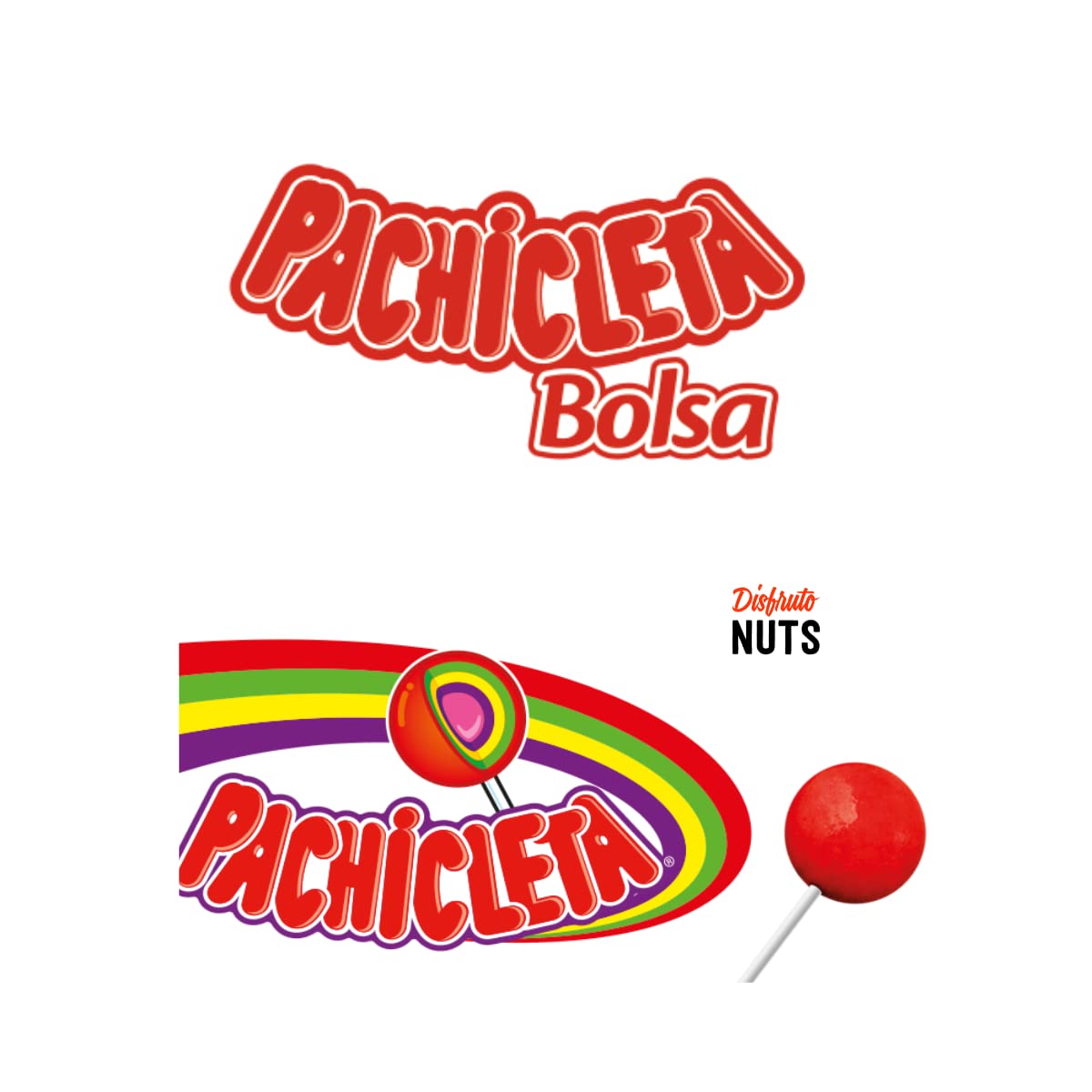 Cuanda Pachicleta Paleta Confitada con Goma de Mascar Coated Pops With Chewing Gum 20 pieces, 18.20 Oz