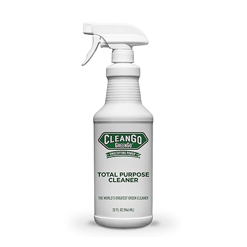 CLEANGO GREENGO Total Purpose, Biodegradable Emulsifying Cleaning Power, Nontoxic Cleaner for Bathroom, Kitchen, Garage, and More, 32 fluid ounces