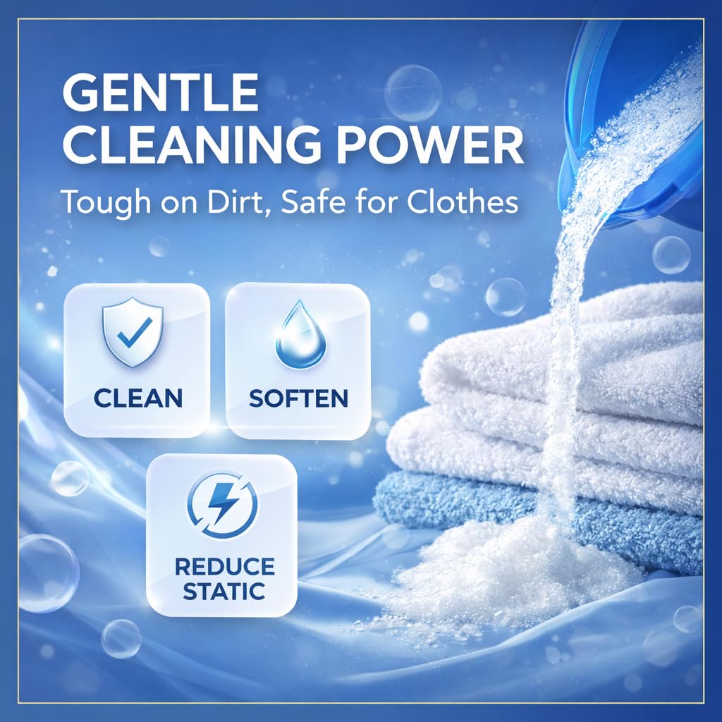 Liquid Laundry Detergent Free Clear, All Use, Everyday for All, Odor Relief, Free Clear for Sensitive Skin, 118 Fl Oz Bottle, 94 Loads