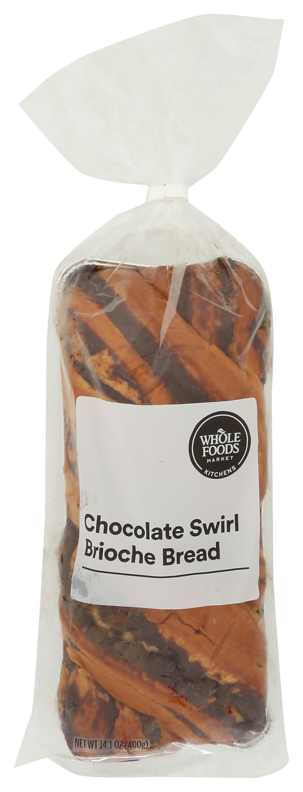 Whole Foods Market Kitchens Brioche Chocolate Swirl Loaf, 14.11 OZ