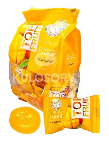 KULOSORY Top Fruit Mango Jelly 320 g/Soft Texture/Rich Mango Flavor