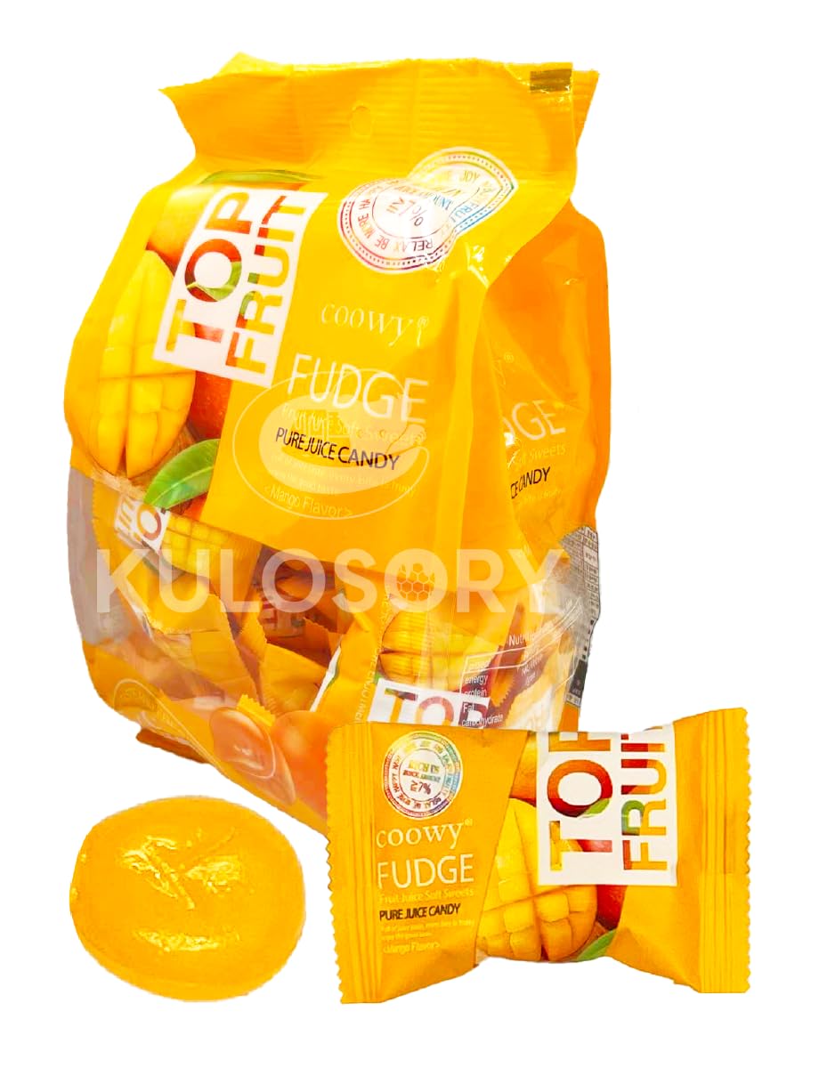 KULOSORY Top Fruit Mango Jelly 320 g/Soft Texture/Rich Mango Flavor