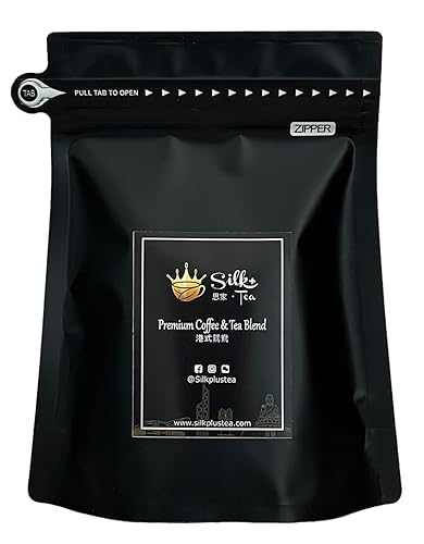 Silkplus Tea | Premium Coffee & Tea Blend for Hong Kong Coffee Tea drink, YuenYeung/Yuanyang | Caffeinated (9g x 10 drip bags)